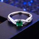 thumbnail image 5 of Rhinestone Mens Anillos Mujeres Anillos de Cristal para Mujeres Anillos Anillos de Plata y Brillante, 5 of 7