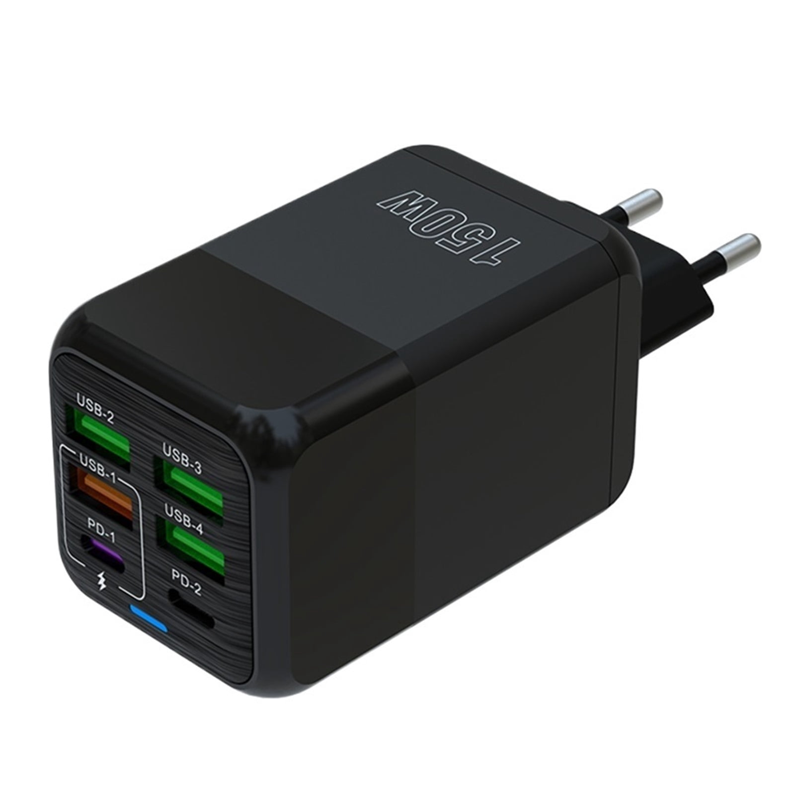 6 Ports 150W USB C Charger Fast Charging Type C PD QC3.0 USB C Phone Charger Adapter