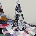 thumbnail image 2 of Jollup Vintage Cottagecore Halloween Witch Hat, Handmade Quilt Witch Hat, Renaissance Costume Witchy Vibes, 2 of 8