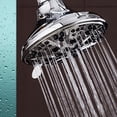 thumbnail image 4 of AquaDance Pomme de Douche Haute Pression 6 Réglages, Grande Pomme de Douche de 5 Pouces avec Finition Chromée Complète, Testée pour Répondre à Nos Normes de Qualité, Réglable en Angle, et Installation Sans Outils, 4 of 5