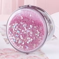 thumbnail image 3 of Compact Mirror Double-sided Portable Pocket Mirror Cosmetic Mirror for Student, 3 of 10