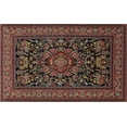 thumbnail image 1 of Ahgly Company Indoor Rectangle Traditional Dark Almond Brown Medallion Area Rugs, 8' x 12', 1 of 6