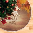 thumbnail image 5 of FMSHPON Colorful Vegetables Xmas Christmas Tree Skirt Stand Mat for Holiday Party Decoration Indoor Outdoor 36 inches, 5 of 6