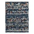 thumbnail image 3 of Unique Loom Morocco Collection Area Rug - Atlas (9' x 12' 2" Rectangle Navy Blue/Black), 3 of 7