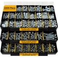 thumbnail image 3 of 2251 Piece Hardware Assortment Kit with Screws, Nuts, Bolts & Washers (3 Trays), 3 of 8