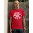 thumbnail image 2 of Christmas North Pole Brewing Co Christmas Spirits Shirt Unisex Men's T-shirt For Men, S, Red, 2 of 6