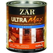 ZAR 36212 Ultra Max Waterborne Oil Modified Polyurethane, Satin Sheen, 1 Qt, Each