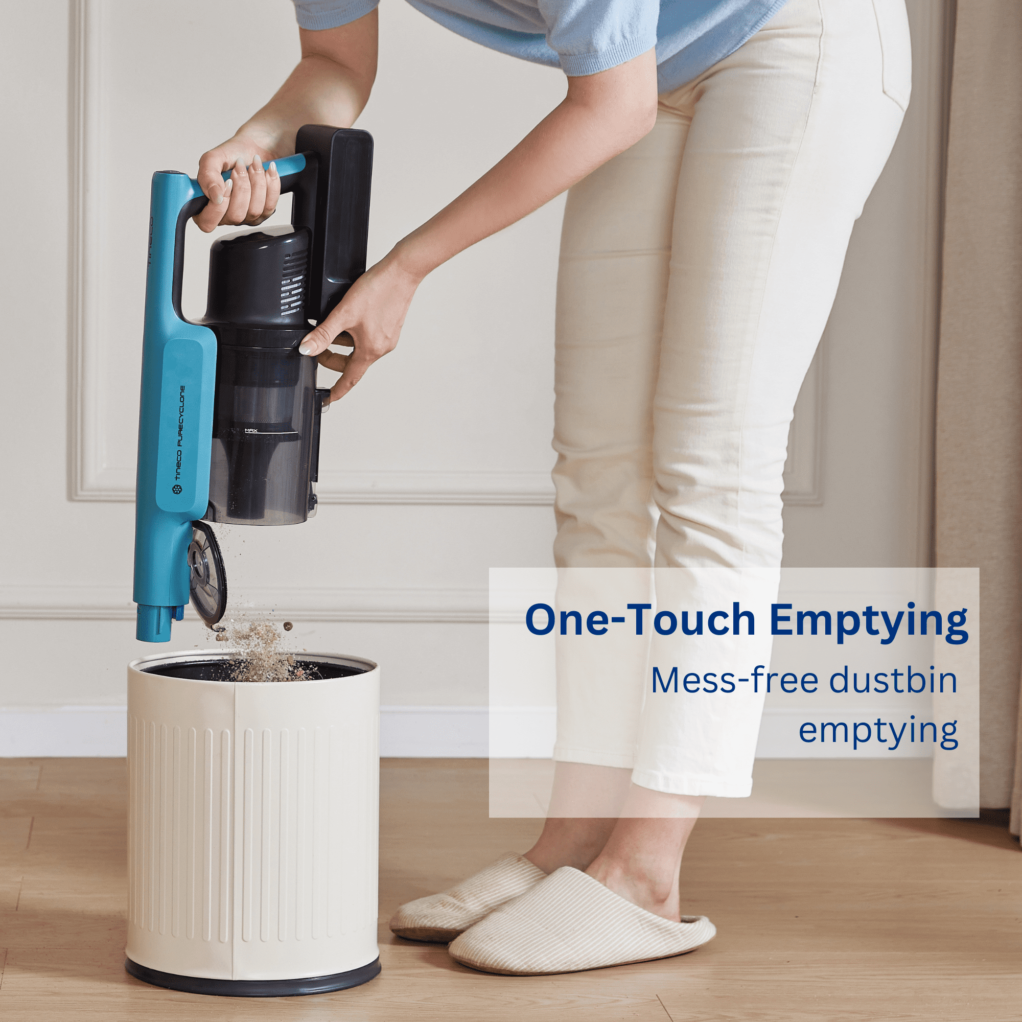 Tineco GO PET Cordless Vacuum with ZeroTangle Brush, 60 min