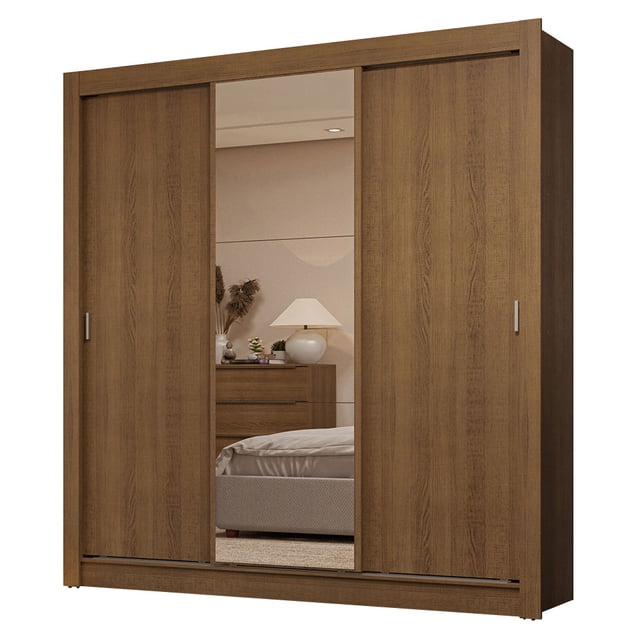 Ropero Clóset Madesa 3 Puertas 1 Espejo MM 01
