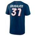 thumbnail image 3 of Men's Fanatics Philipp Grubauer Deep Sea Blue Seattle Kraken 2024 NHL Winter Classic Authentic Pro Name & Number T-Shirt, 3 of 3
