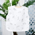 thumbnail image 3 of Kids Waterproof Wash Bib Stain and Odor Resistant Washable Sleveless Bibs (Banana Field), 3 of 7