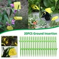 thumbnail image 6 of LMTODLFG 20 PCS Fly Traps for House Indoor Fly Strips Indoor Sticky Hanging Insect Bug Fly Glue Paper Tape Ribbon Catcher for Gnat Mosquito - Gnat Traps for House Plants Z-C, 6 of 9
