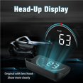 thumbnail image 3 of Car Hud Head Up Display Obd2 Obdii Sistema De Advertencia De Exceso De Velocidad Proyector Parabrisas Auto Alarma De Voltaje Electrónico Methold VI004684-00, 3 of 7