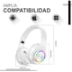 thumbnail image 4 of Audífonos Inalámbricos Luminoso Led Bluetooth Diadema Gamer Con Microfono  sonido estéreo, plegable, Recargable Compatible con Celular, TV y PC, 4 of 4