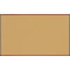 Lorell Cherry Finish Natural Cork Board