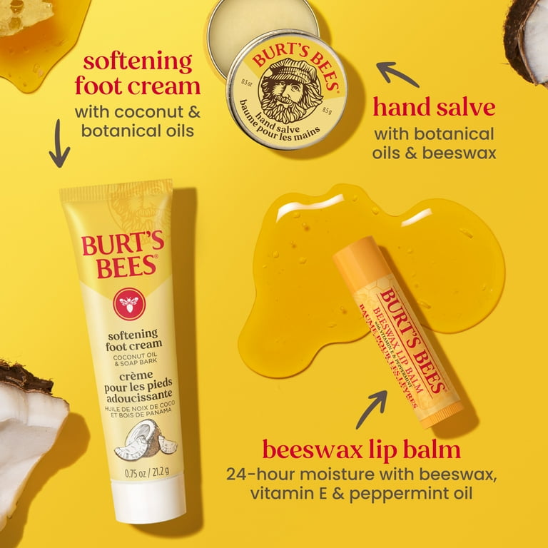 Burt's Bees Essential Kit: Cleansing Cream, Hand Salve, Body