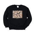 thumbnail image 7 of Ink-Printed Pearls He Is Risen Christian Sweatshirt for Women - Floral Easter Pullover Black Sweatshirt Adult Small, 7 of 7