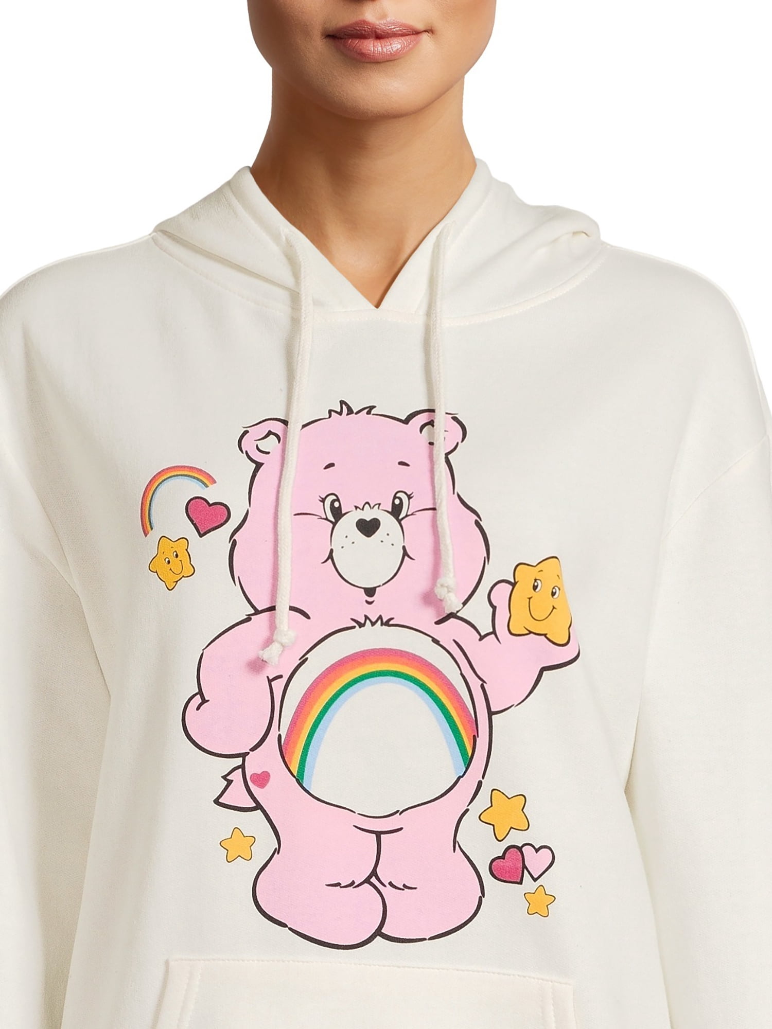 Care Bears Women's Pullover Hoodie with Long Sleeves, Sizes XS-XXXL