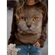thumbnail image 5 of Sudadera con capucha con estampado de perro adorable, sudaderas con capucha de moda para mujer, sudaderas con capucha con estampado de gato, ropa kawaii con cuello redondo, sudaderas para mujer, abrig, 5 of 5