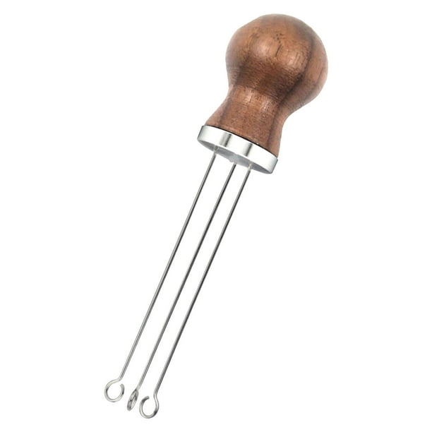 Stirrer, Solid Wooden Coffee Stirring Tool for Espresso Distribution