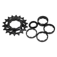 thumbnail image 2 of LEFU Kit de Conversion de Volant à Vitesse Unique en Alliage d'Aluminium 18T Cassette Pignon Vélo de Route Vélo de Montagne Roue Libre avec Réglage de Tension et Coussin Antidérapant, 2 of 10