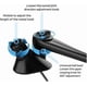 thumbnail image 5 of Car Cymbal Air Vent Mini Drum Crash Cymbal For Car Vent, 360Degree Adjustable Dashboard Drum for Music Lovers (Gold), 5 of 5