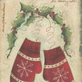 thumbnail image 3 of HomeRoots 20 x 14 x 1 in. Merry Mittens White Framed Print Wall Art, 3 of 3