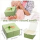 thumbnail image 3 of Set de 8 Cajas de Regalo Verde Salvia Crtiin 20x20x10 cm, 3 of 6