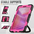 thumbnail image 5 of Decase Shockproof Case for Lenovo Tab One 8.7" / K9 2025,3 in 1 Heavy Duty Kids Silicone Cover Bulit in Screen Protector,Full-Body Tablet Case with Rotating Handle Stand,D, 5 of 9