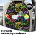 thumbnail image 5 of Kdxio Game Joysticks Print 2 Pack Car Kick Mat Seat Cover Back Protector Mat with Pockets for Organizer Backseat Protector and Storage Anti Kick Pad for Vehicles, 5 of 9