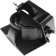 A-Premium Black Drink Cup Holder Rear Center Console Compatible with Nissan Pathfinder 2005-2012 Xterra 2005-2015 Frontier 2005-2019