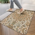 thumbnail image 3 of Boho Yellow Vintage Carpet Door Mat Welcome Door Mat for Front Door, Home Entrance, Yard, Floor, Patio, Non Slip Spring Summer Welcome Mat Indoor Outdoor Doormat 30"*17", 3 of 6