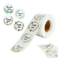 thumbnail image 6 of Efavormart 1.5" - 500 PCS  Round Thank You Stickers Roll With Assorted Floral Designs - DIY Envelop Seal Labels for DIY, Party, Weddings, Baby showers Packaging, Wrapping, Gifts Decorations, 6 of 11