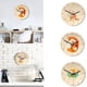 thumbnail image 4 of Punteros de aluminio de dibujos animados Reloj de pared con esfera de madera Movimiento sin tictac Reloj de sala de estar Dormitorio tholdsy JJ20451-01, 4 of 6