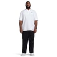 thumbnail image 3 of IZOD Pantalon à devant Plat Extensible de Performance pour Homme Grande Taille, Noir, 44W X 32L, 3 of 5
