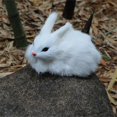 thumbnail image 2 of Jindong Birthday Realistic Lifelike Animal Gift Cute 15cm Plush Simulation Rabbits Toy Plush Toy, 2 of 2