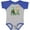 Baseball Heather and Royal, variant on Inktastic Cute Lizards Hanging out Boys or Girls Baby Bodysuit