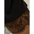 thumbnail image 5 of Lace Detail Half Turtleneck Mini Dress, 5 of 6