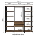 thumbnail image 3 of Ropero Closet Madesa Valencia 188cm MP 01, 3 of 5