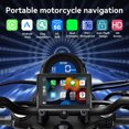 thumbnail image 3 of Navegador GPS Inalámbrico para Motocicleta 5 Pulgadas Carplay Android Apple Grabadora Conducción Automóviles A Prueba (proyección Pantalla + Grabación Dual Delantera Y Trasera), 3 of 9
