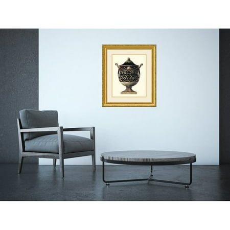 Amanti Art 'Antonini Clementino Urn IV' by Da Carlo Antonini Framed Photographic Print