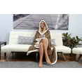 thumbnail image 5 of Chic Home Cheetah Patterned Coral Fleece Throws 51.00" x 71.00", 5 of 8