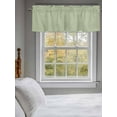 thumbnail image 3 of Valances for Windows Vintage Linen Rod Pocket Cafe Window Treatments Valance Curtains for Kitchen Bathroom Laundry Basement Windows 60"x18", 3 of 9