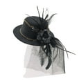 thumbnail image 4 of KLKCMS Chapeau Steampunk Créatif pour Performance sur Scène Jeu de Rôle Fête Noir, 4 of 9
