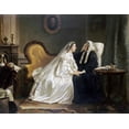 thumbnail image 2 of Scholten, Hendrik Jacobus 18x15 Gold Ornate Wood Framed with Double Matting Museum Art Print Titled - Some Good Advice, 2 of 4