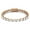 Bronze, variant on 14 Carat Moissanite Diamond E Color VS1 Clarity Brilliant Cut 925 Sterling Silver Rose Plated Solitaire Wedding Tennis Bracelet