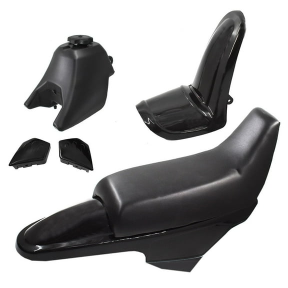Fender Body Seat Gas Tank Kit Replacement for Yamaha PW50 PY50 Plastic Black