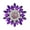 Dark Purple, variant on VEAREAR Women Fashion Flower Brooch Crystal Rhinestone Jewelry for Wedding Party Gift