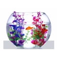 thumbnail image 5 of Planta Artificial de Plástico para Decoración de Acuarios, Roja, Talla Única JM, 5 of 5