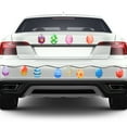 thumbnail image 2 of Pompotops Easter Decorations, Easter Bunny Eggs Small Flower Car Magnetic Reflective Car Stickers, On Clearance, 2 of 6
